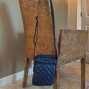 MZ Wallace Black REC Metro Crossbody